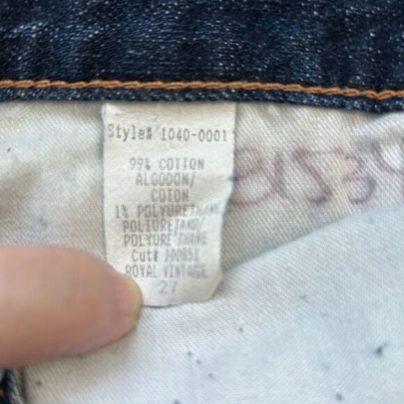 New Current/Elliot "The Fling" Boyfriend Women's Jeans size 27 Blue Denim E42 - Picture 7 of 11